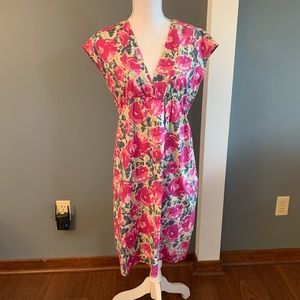 Garnet Hill Floral Dress~Size 4
